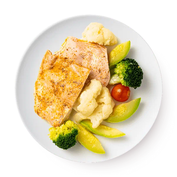 Куриная грудка с овощами на пару Mazzali