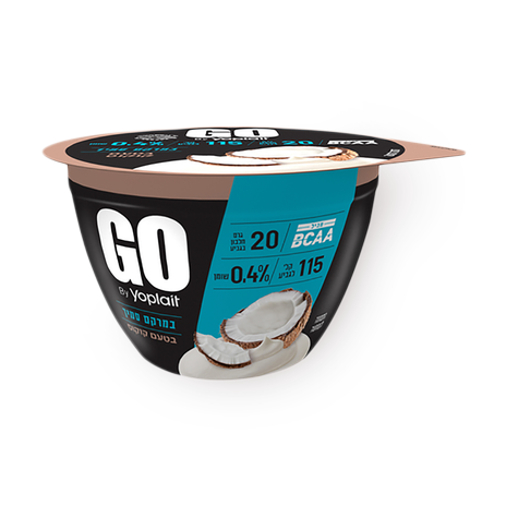 GO thick yogurt coconut flavored