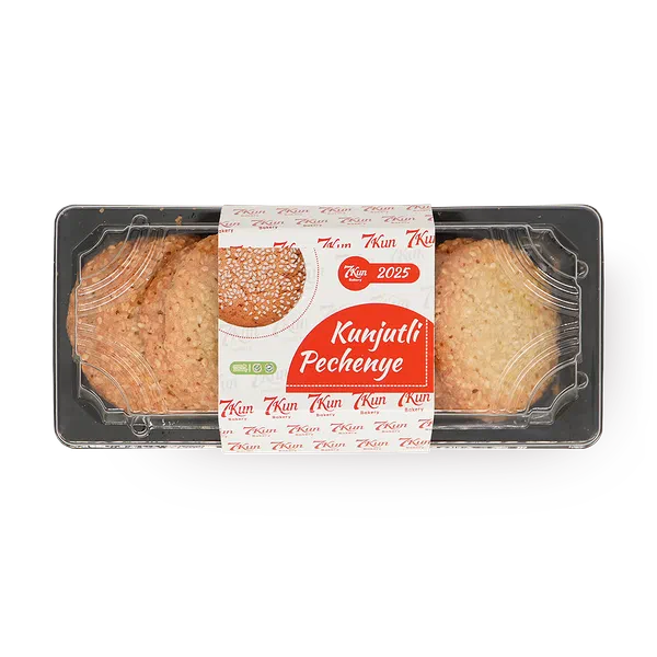 Печенье сахарное 7 Kun Bakery с кунжутом