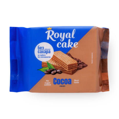 Вафли Rex Royal cake какао на сорбите