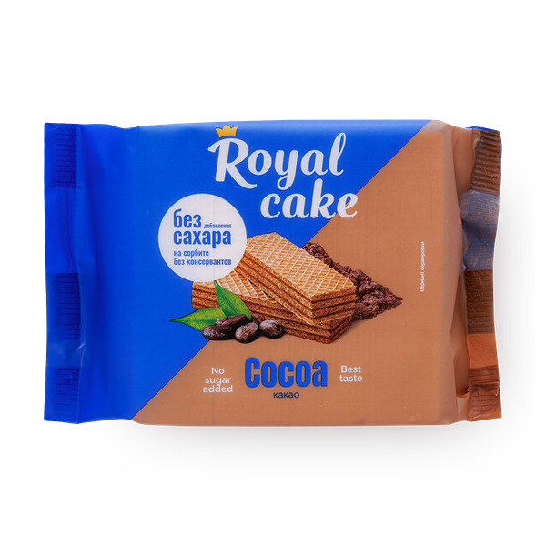 Вафли Rex Royal cake какао на сорбите