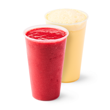 Смузи малина «Из Лавки» + Смузи Пина колада «Из Лавки»