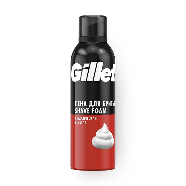 Пена для бритья Gillette Regular классическая