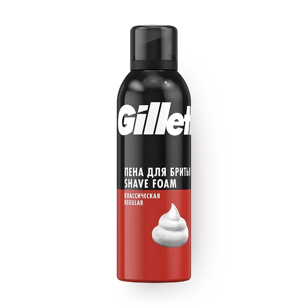 Пена для бритья Gillette Regular классическая