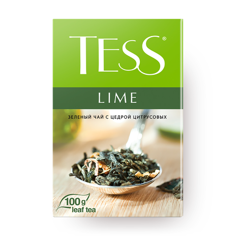 Чай зелёный Tess Lime листовой