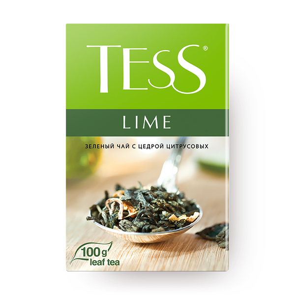Чай зелёный Tess Lime листовой