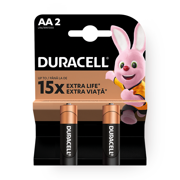 Батарейки Duracell AA LR6