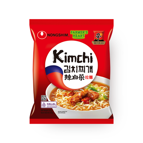 Лапша быстрого приготовления Nongshim Кимчи Рамен
