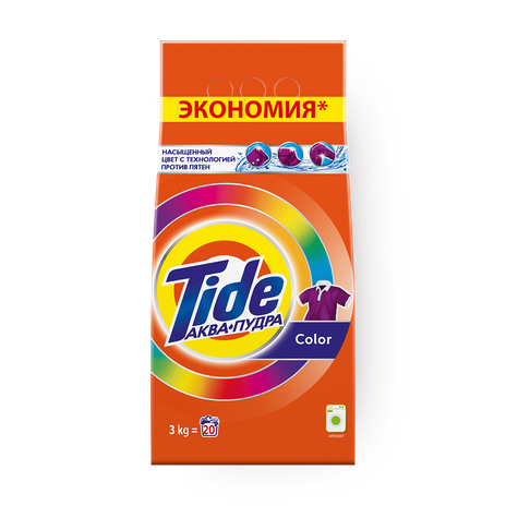 Стиральный порошок Tide Аква-пудра Сolor автомат