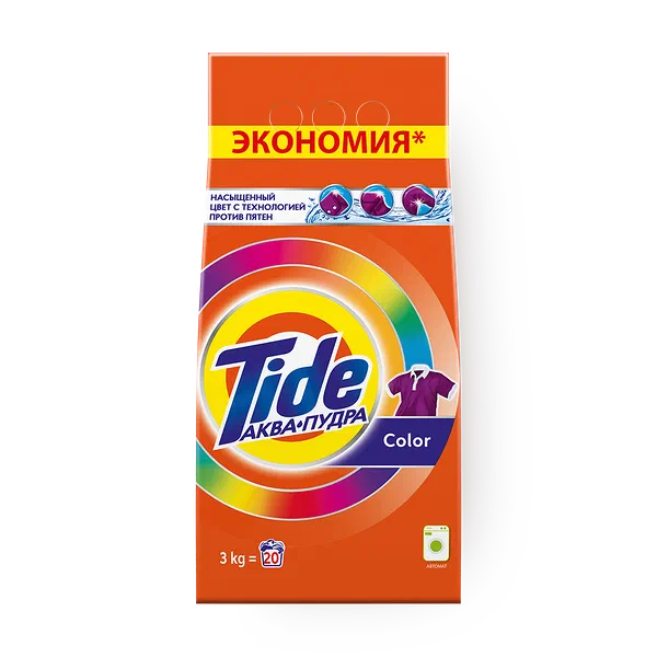 Стиральный порошок Tide Аква-пудра Сolor автомат