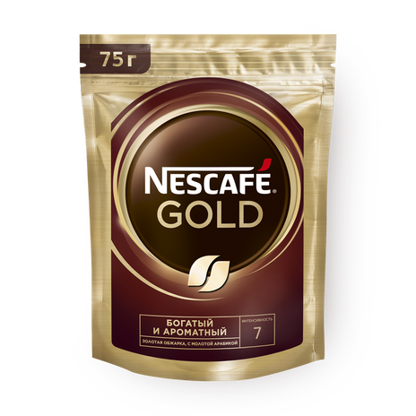 Кофе растворимый Nescafe Gold