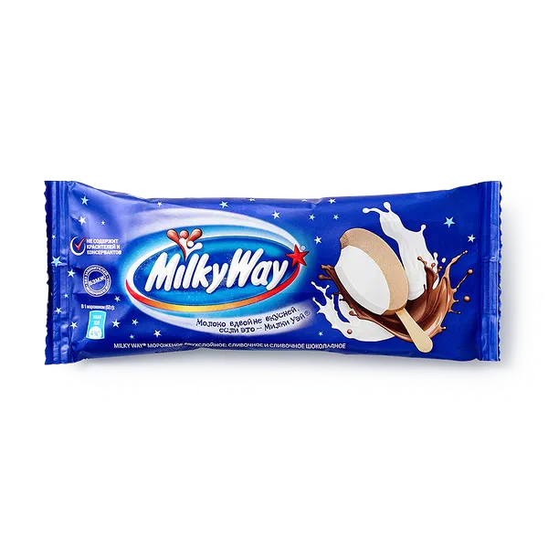 Мороженое молочное Milky Way эскимо​