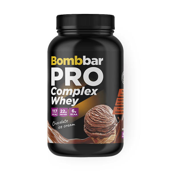 Коктейль протеиновый Bombbar Pro Complex Whey шоколадный пломбир