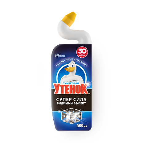 Чистящее средство для унитаза Туалетный Утёнок Супер Сила Видимый эффект