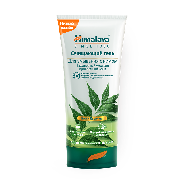 Гель для умывания Himalaya Herbals очищающий с нимом