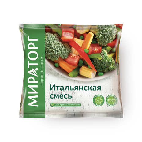 Смесь Итальянская «Мираторг» замороженная, 400 г — купить с доставкой ...