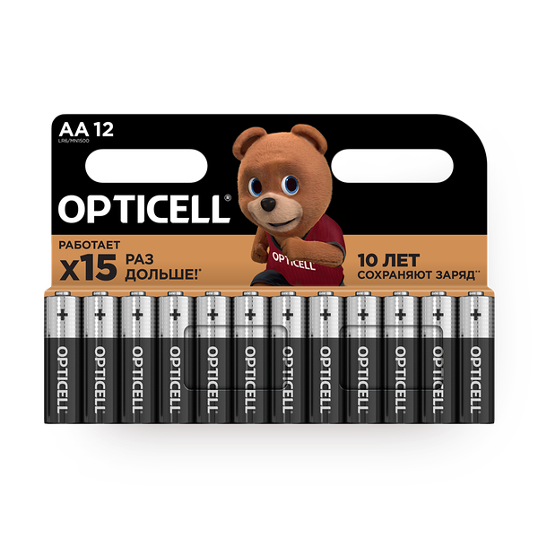Батарейки Opticell Basic AA