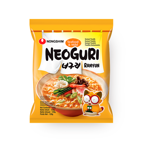 Лапша быстрого приготовления Nongshim Неогури с морепродуктами