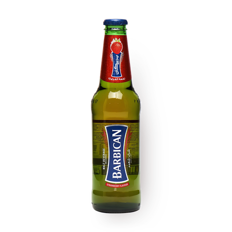 Напиток солодовый безалкогольный Barbican клубника газированный