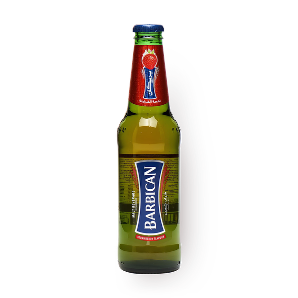 Напиток солодовый безалкогольный Barbican клубника газированный