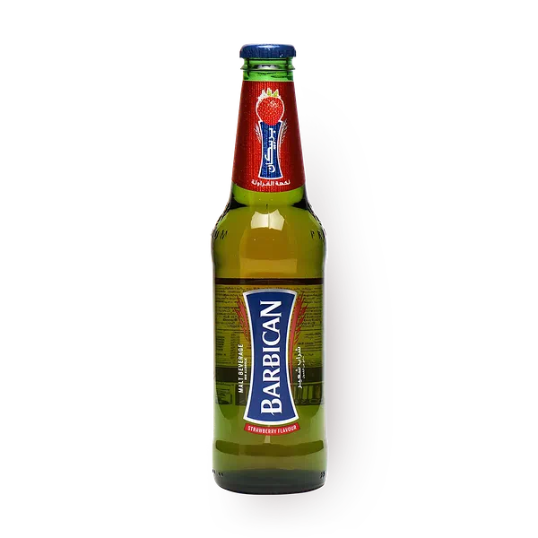 Напиток солодовый безалкогольный Barbican клубника газированный