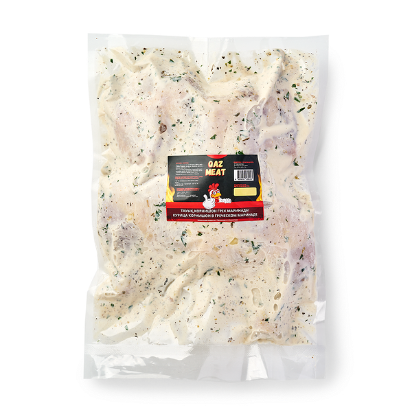Курица корнишон Qaz Meat в греческом маринаде замороженная