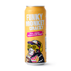 Напиток Funky Monkey Craazy кола-малиновый пирог газированный, 450 мл ...