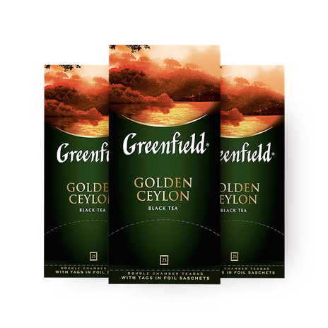 Чай Greenfield Golden Ceylon 3 шт