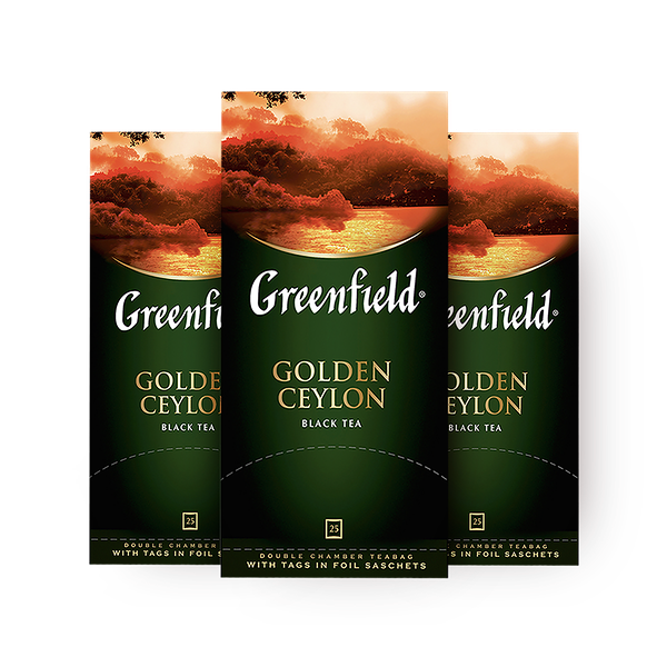 Чай Greenfield Golden Ceylon 3 шт