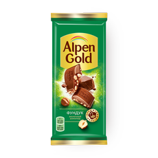Шоколад с фунду­ком Alpen Gold