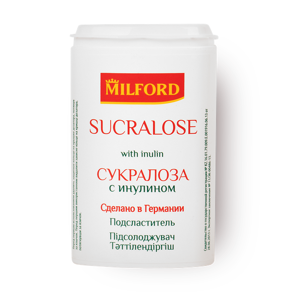 Заменитель сахара Сукралоза Milford с инулином