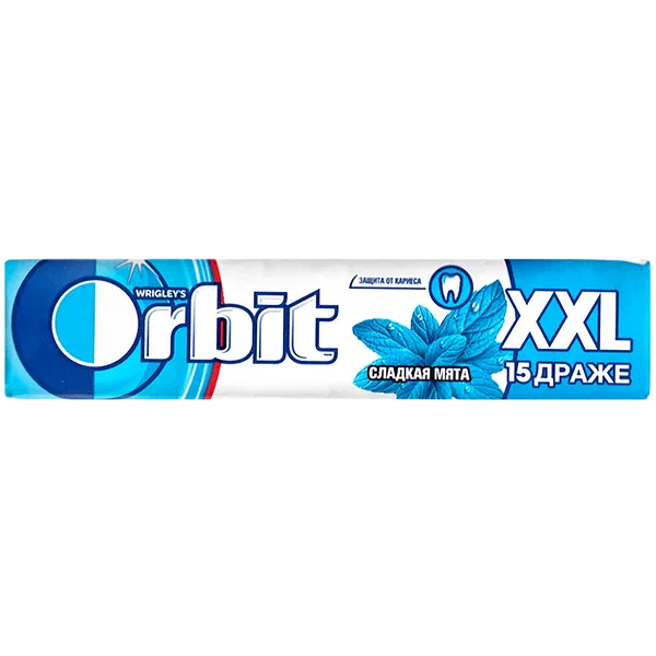 Жевательная резинка Orbit XXL сладкая мята