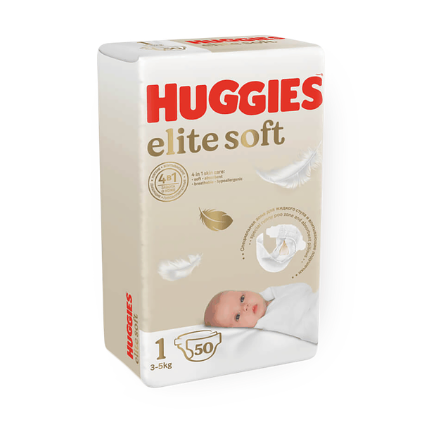Подгузники Huggies Elite Soft 1
