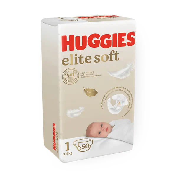 Подгузники Huggies Elite Soft 1