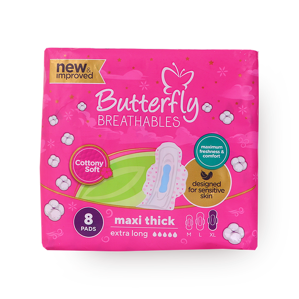 Прокладки женские Butterfly Maxi Cottony XL