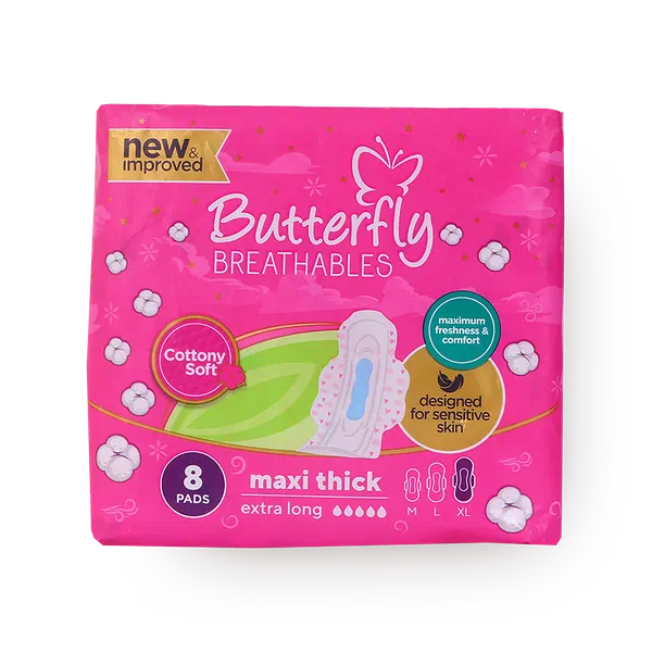 Прокладки женские Butterfly Maxi Cottony XL