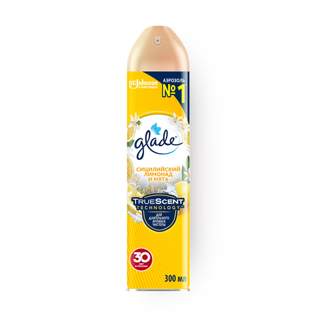 Освежитель воздуха Glade Сицилийский лимонад и мята