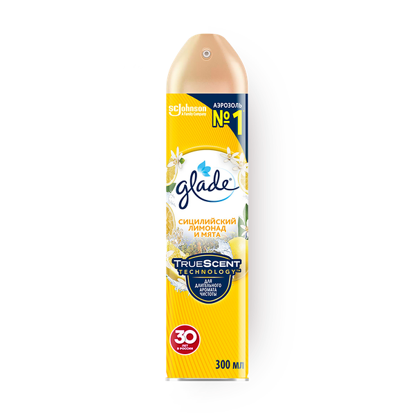 Освежитель воздуха Glade Сицилийский лимонад и мята