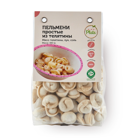 Пельмени из телятины Kid’s Plate простые