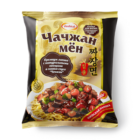 Лапша Чачжан Мён «Доширак» с оригинальным соусом Чачжан — купить с ...
