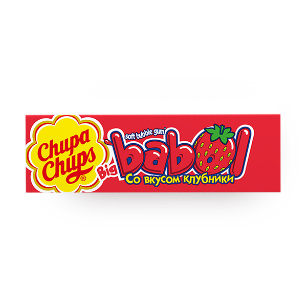 Жеватель­ная резин­ка Chupa Chups клубни­ка