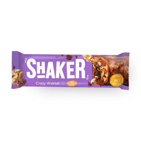 Батончик глазированный FitnesShock Shaker грецкий орех