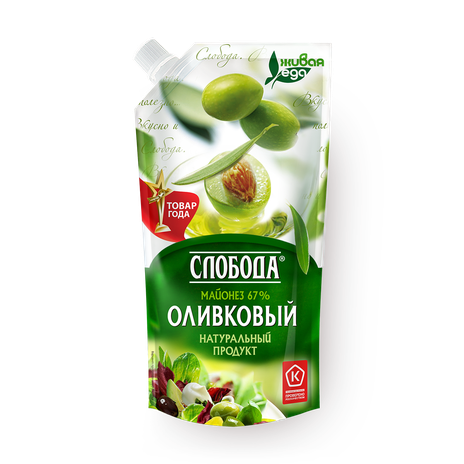 Майонез оливковый «Слобода» 67%