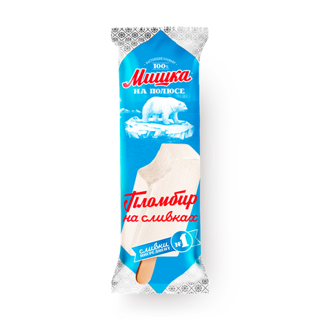 Мороженое «Мишка на полюсе» эскимо