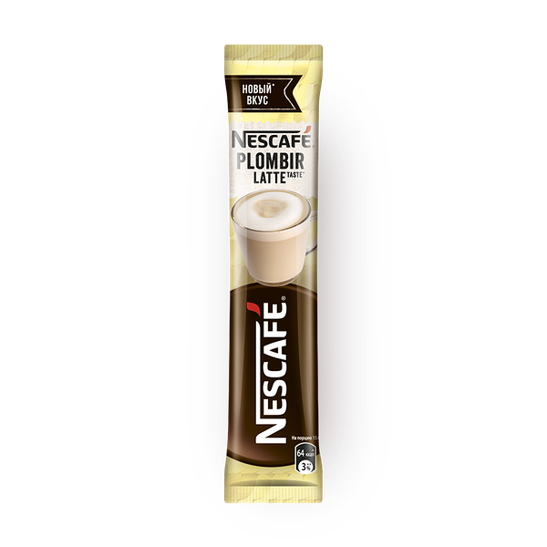 Кофейный напиток растворимый 3в1 Nescafe Пломбир латте порционный