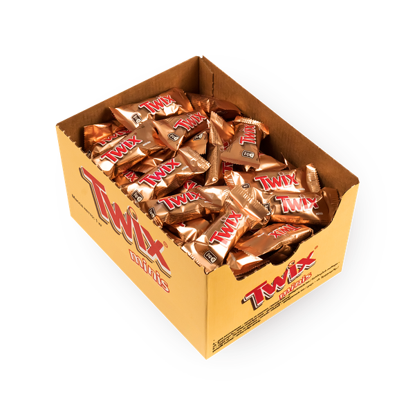 Батончики шоколадные Twix minis