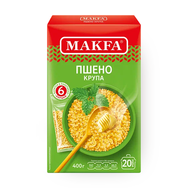 Пшено Makfa в варочных пакетах