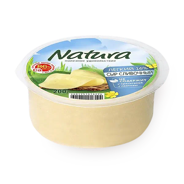 Сыр лёгкий Natura 30%