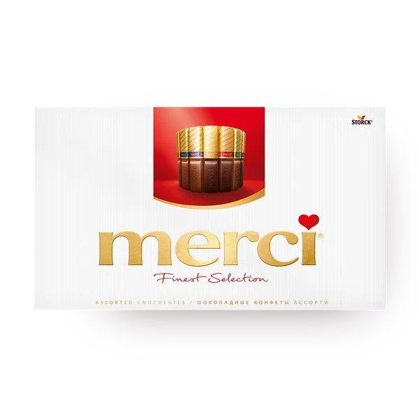 Конфеты шоколадные Merci ассорти