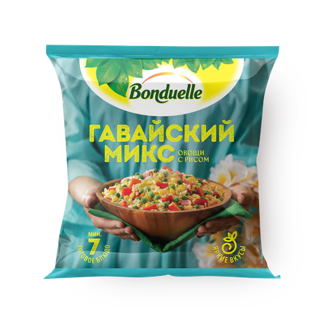 Гавайский микс Bonduelle овощи с рисом замороженный